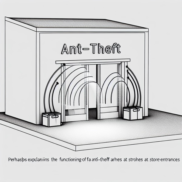 Cómo funcionan los arcos antihurto en las entradas de las tiendas